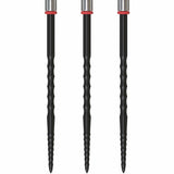 One80 R2 Interchange Points (2.35mm) - Grooved - B - Black 52mm