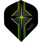 *One80 Dart Flights - 100 Micron - Star Flight - No2 - Std Green