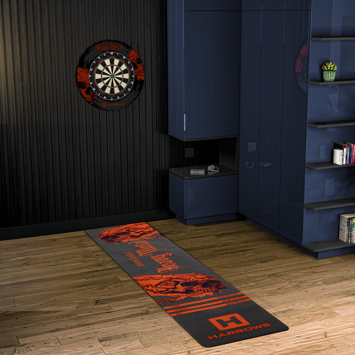 Harrows Dart Mat - Ryan Searle - Heavy Metal