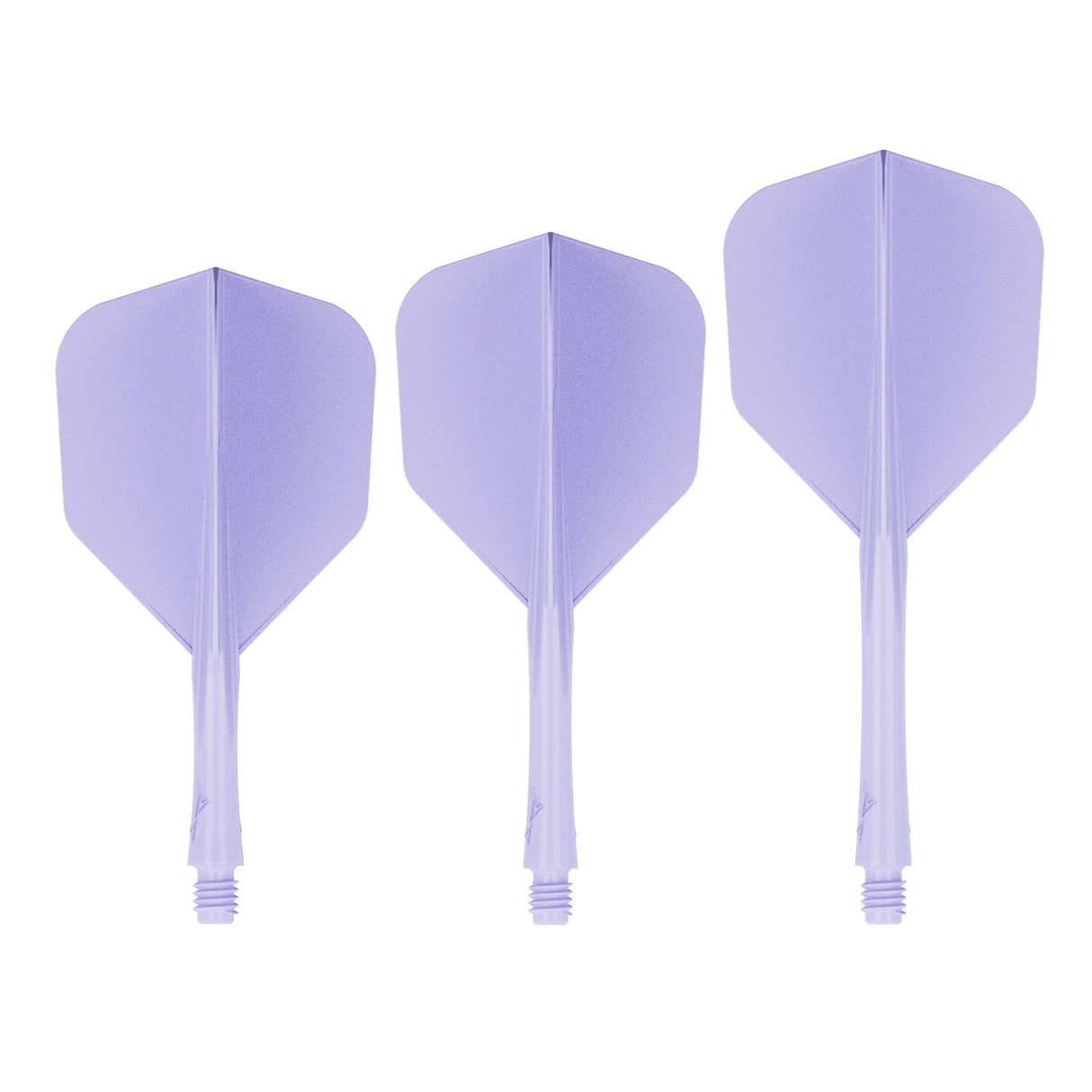 Caliburn SUP Lite Dart Flights - Moulded Flight & Shaft - Standard No6 - Misty Purple