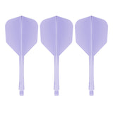 Caliburn SUP Lite Dart Flights - Moulded Flight & Shaft - Standard No6 - Misty Purple