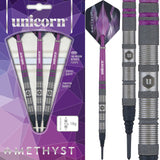 Unicorn Amethyst Darts - Soft Tip - Utech - Style 1 - Sandblasted 18g