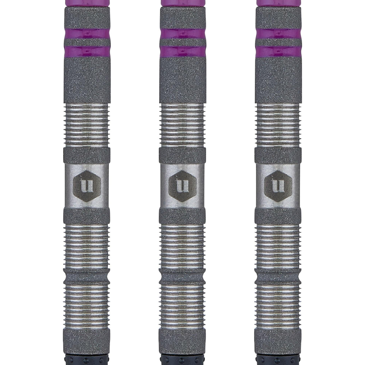 Unicorn Amethyst Darts - Soft Tip - Utech - Style 1 - Sandblasted 18g