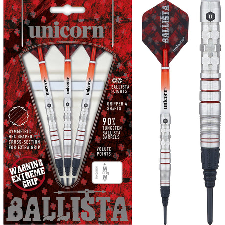 *Unicorn Ballista Darts - Style 3 - Soft Tip - Extreme Hex Grip 18g