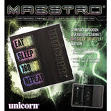 Unicorn Dartboard Cabinet - Maestro - Square - Eat, Sleep, 180, Repeat