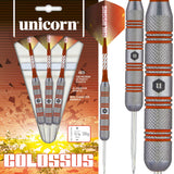 Unicorn Colossus Darts - Steel Tip - Heavyweight - Knurled 38g