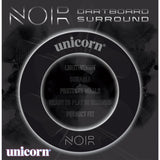 Unicorn Dartboard Surround - Professional - Heavy Duty - Noir