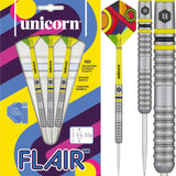 Unicorn Flair Darts - Steel Tip - Style 3 - Natural Ringed 22g