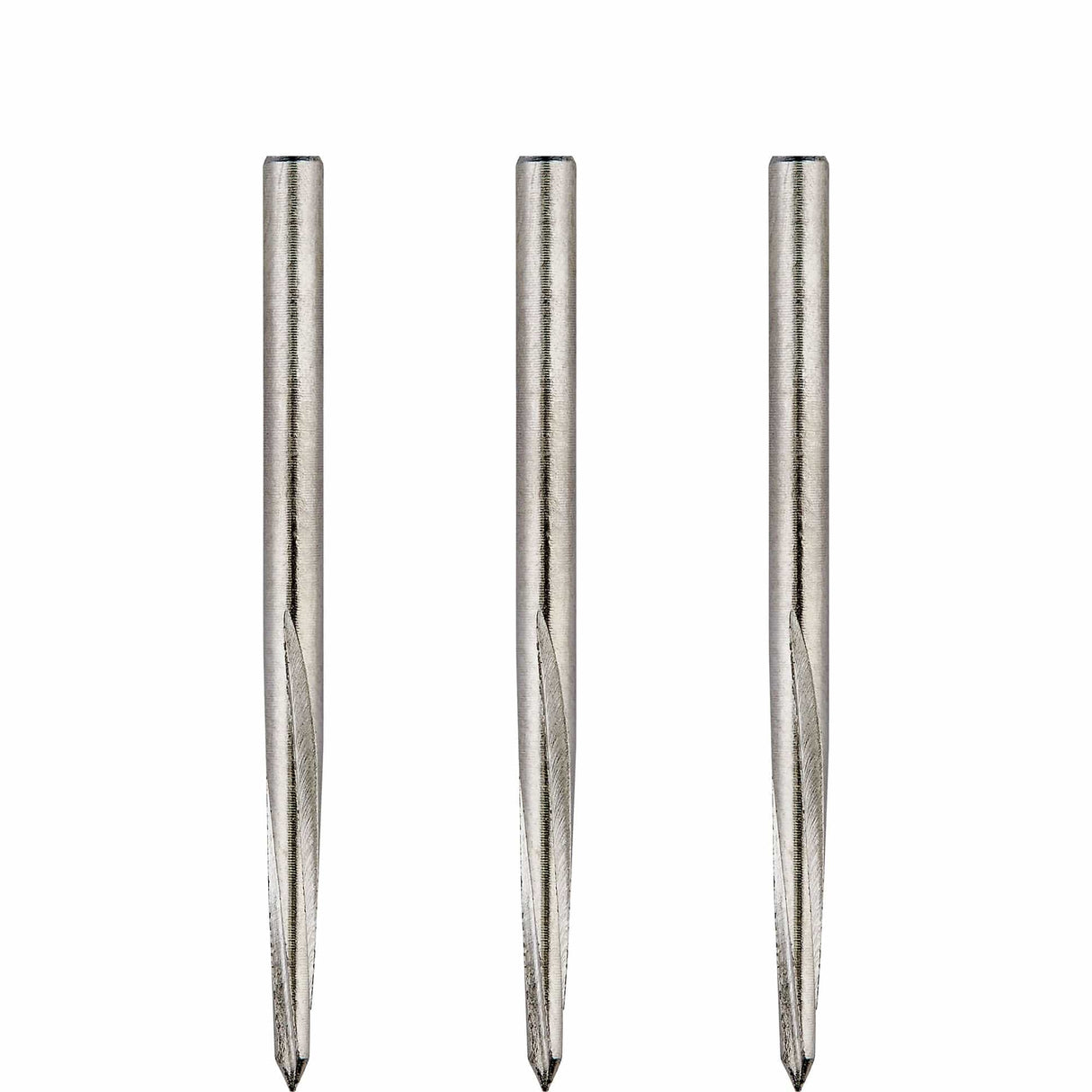 Unicorn Volute Dart Points - Steel Tip - Smooth - Silver 36mm