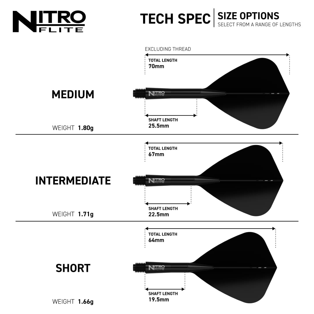 Red Dragon Nitro Flite - Kite- Black Stem