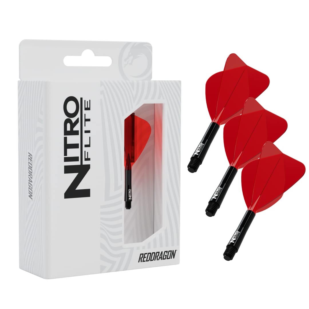 Red Dragon Nitro Flite - Kite- Black Stem