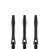 Designa Aluminium Shafts - Metal Dart Stems - Black Short